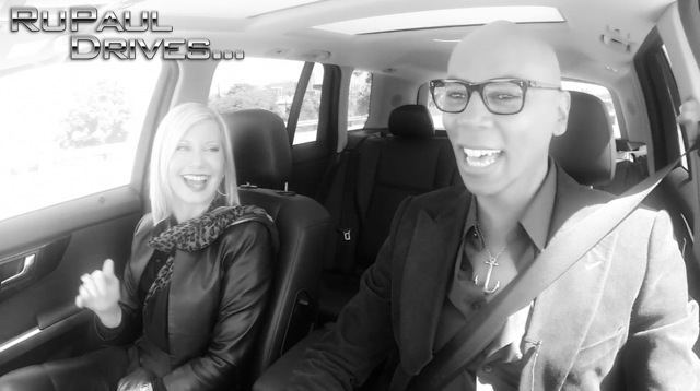 RuPaul Drives Olivia Newton-John!  Gasp!